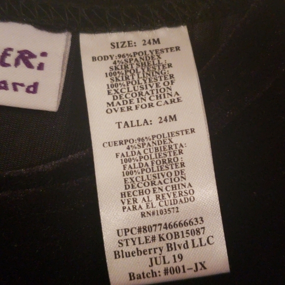 Bluberi Boulevard Red Black Holiday Dress NWT - Picture 8 of 11